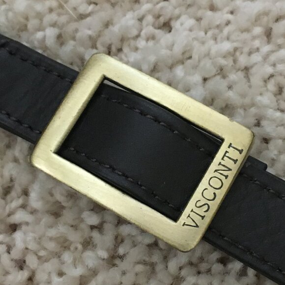 Visconti Genuine Leather Black Messenger/Briefcase/Laptop Bag - Picture 15 of 15